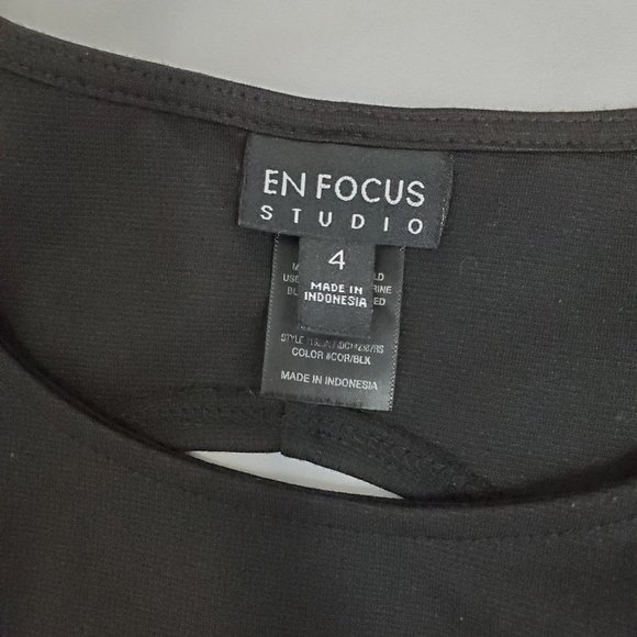 Pink/Black Enfocus Studio Sheath Dress - Sz 4 - Picture 4 of 8